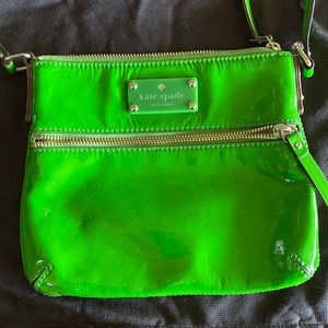 kate spade green crossbody